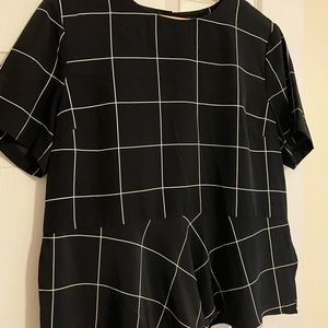 Banana Republic peplum top